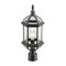 Z-Lite Annex 1 Light Outdoor Post Mount, Black & Clear Beveled 563PHM-BK - alternate 3